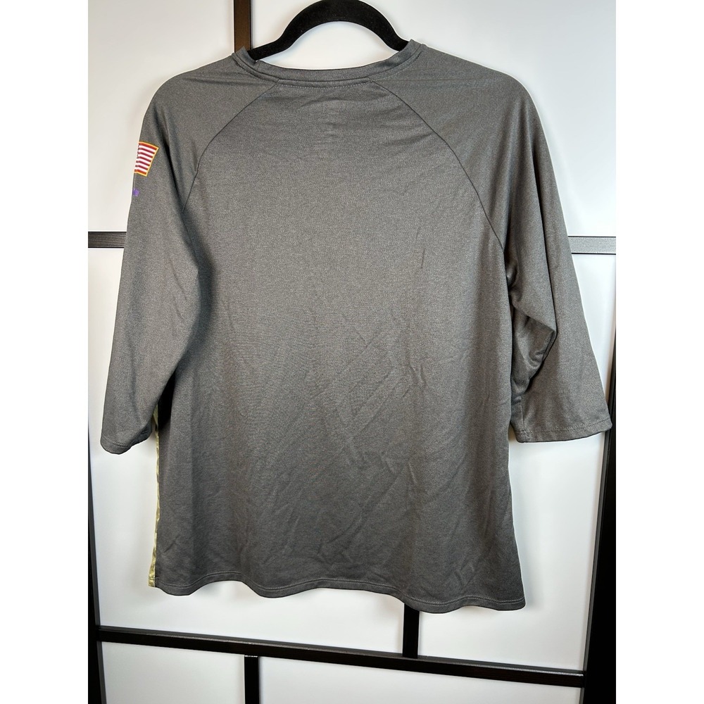 Minnesota Vikings Nike Women's Camo Athletic Long‎ Sleev Shirt Size XL - Picture 2 of 7